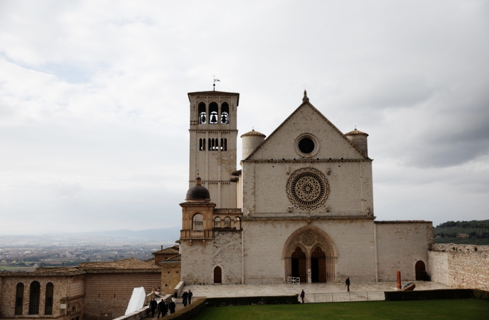 Basilica of St. Francis in Assisi, Italy