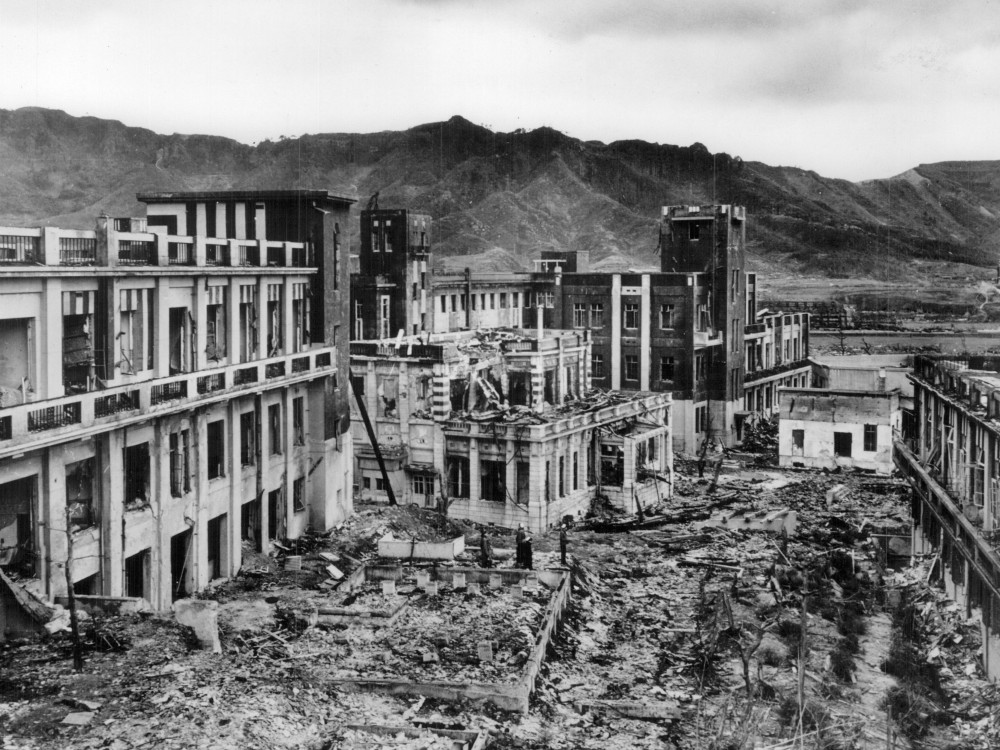 Nagasaki, Japan, showed scant signs of recovery four years after an atomic bomb was detonated over the city Aug. 9, 1945. (CNS/USA TODAY NETWORK via Reuters/Milwaukee Journal Sentinel files)