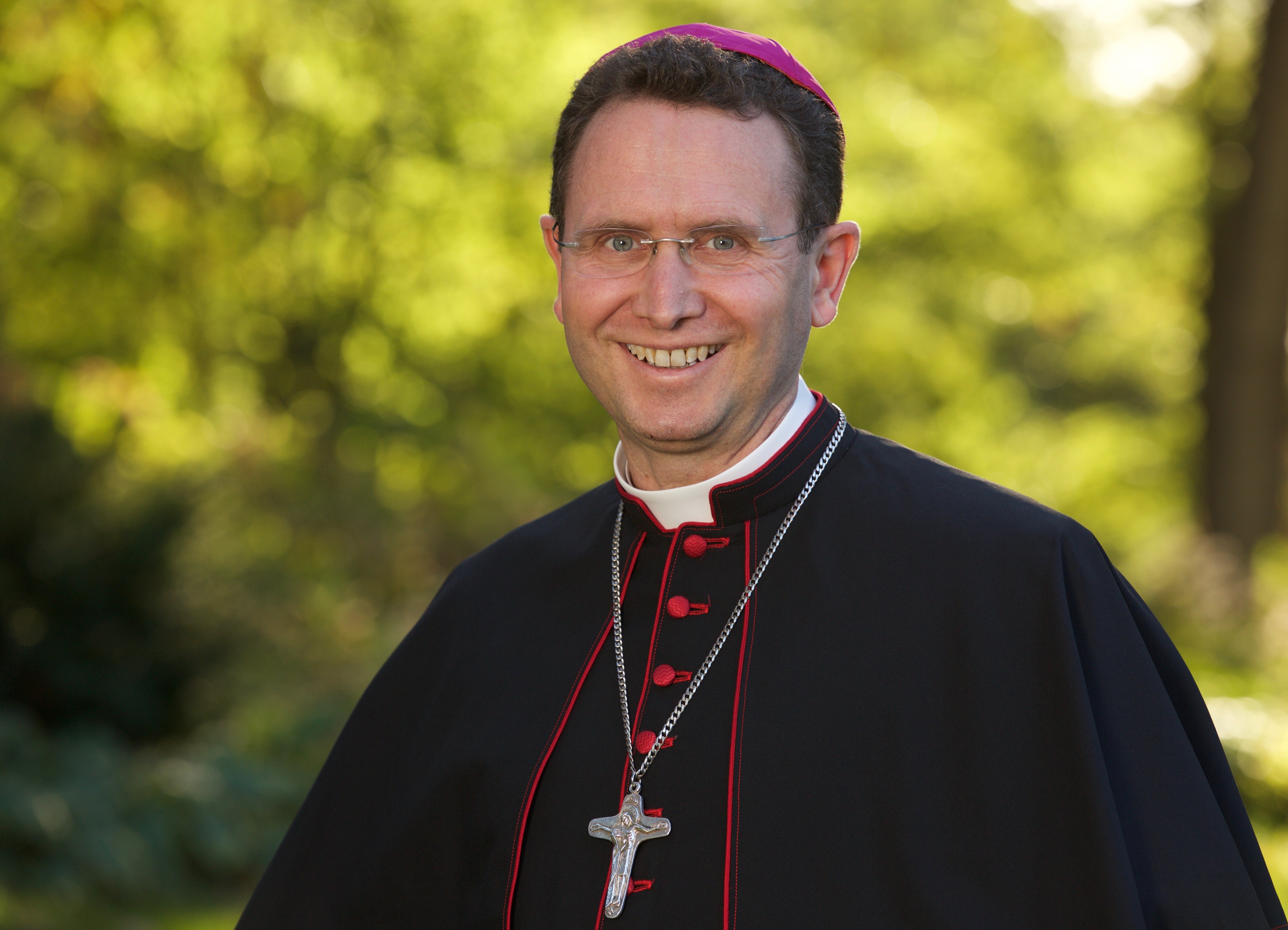 Auxiliary Bishop Andrew H. Cozzens of St. Paul and Minneapolis is seen in this undated photo. (CNS photo/Dave Hrbacek, The Catholic Spirit)