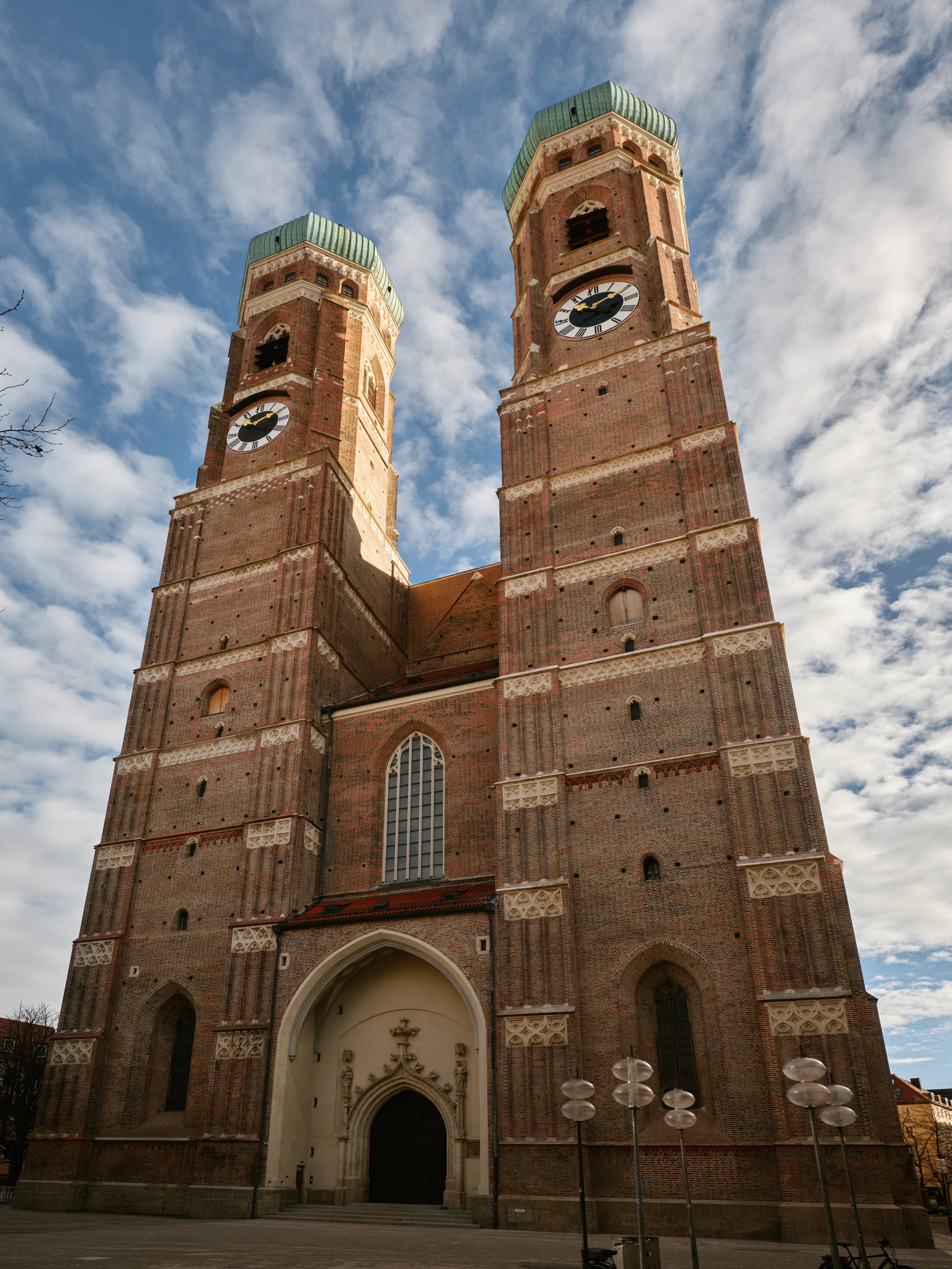 The facade of the Cathedral of Our Lady in Munich is pictured Jan. 22, 2021. (CNS photo/Dieter Mayr, KNA)