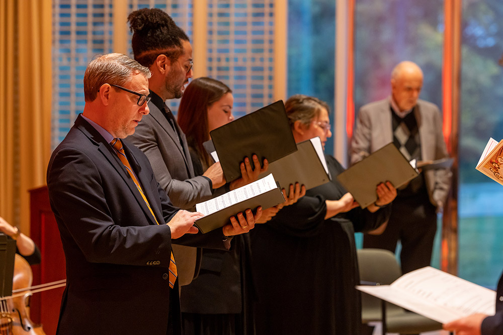 A Vespers service on Oct. 13 during Sacred Heart University's conference "Vatican II and Catholic Higher Education: Leading Forward" (Sacred Heart University/Chris Zajac)