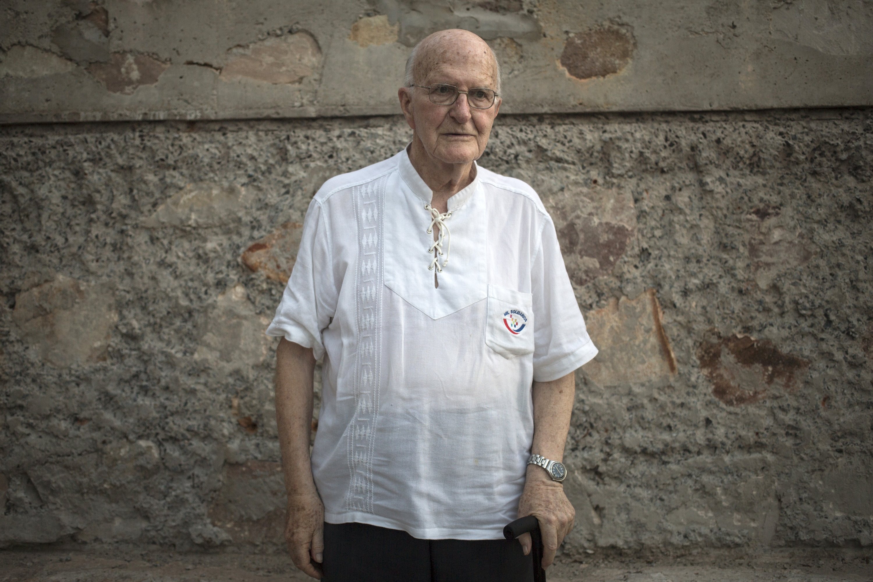 Jesuit Francisco de Paula Oliva is pictured in a March 14, 2018, photo in Asunción, Paraguay. (CNS photo/Santi Carneri)