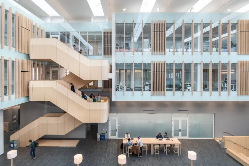 Inside the Arthur L. Irving Institute for Energy and Society at Dartmouth College. (Energy News Network/Courtesy of Dartmouth College)