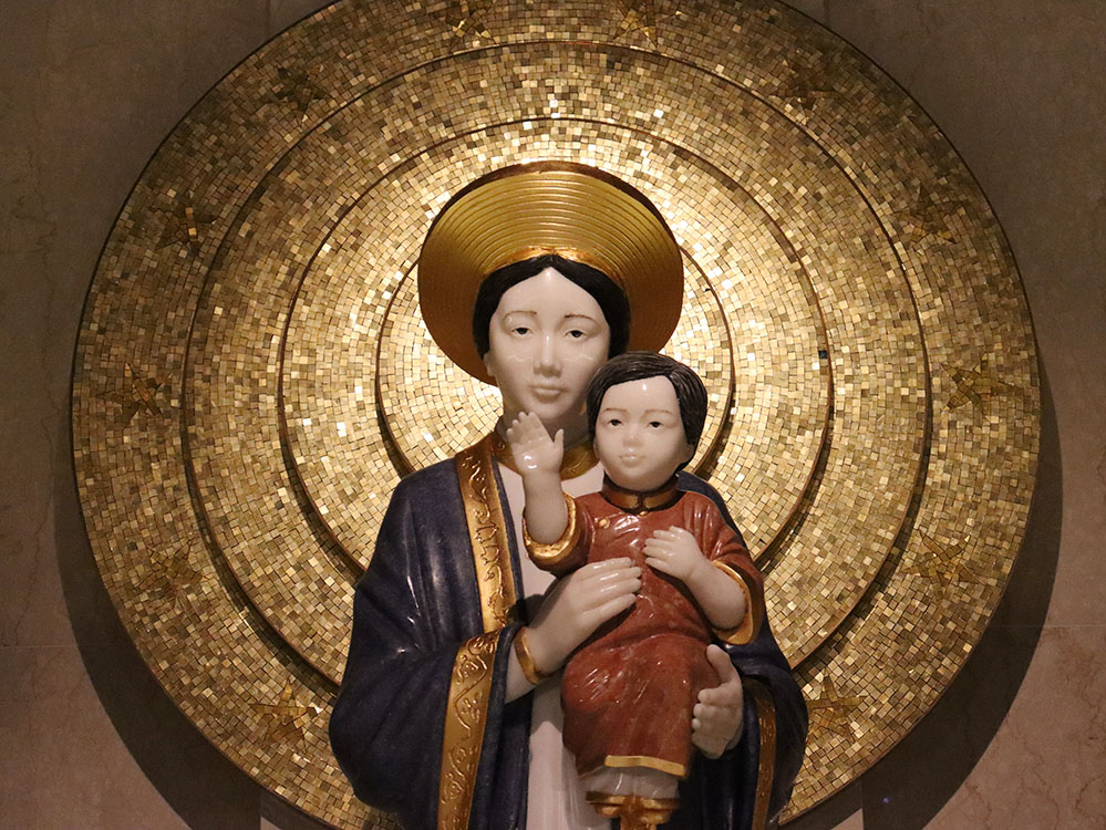 The Chapel of Our Lady of La Vang in the Basilica of the National Shrine of the Immaculate Conception, Washington, D.C. (NCR photo/Teresa Malcolm)