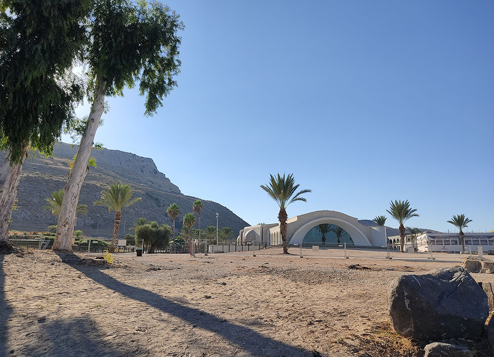 The Magdala Center on the shore of the Sea of Galilee in Israel (Wikimedia Commons/Ovedc)