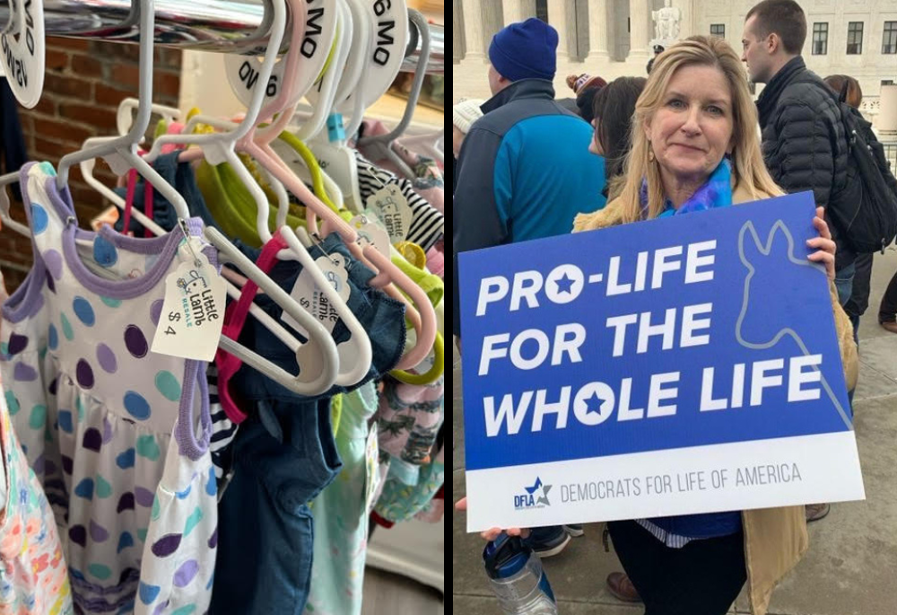 Jeannie French, a former board member of Democrats for Life and a longtime pro-life advocate, has opened a combination resale shop/pregnancy help center in downtown Pittsburgh. (Courtesy of Jeannie French)