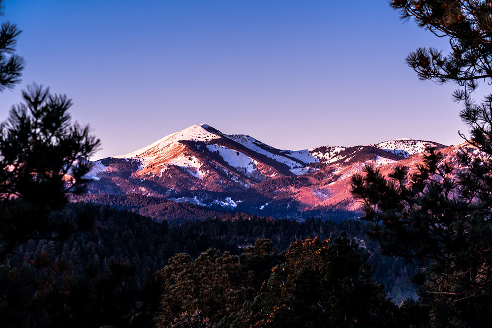 Sierra Blanca Peak on the Mescalero Apache Indian Reservation (Wikimedia Commons/Jonathan Cutrer)