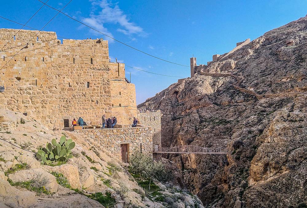 A view of Mar Musa Monastery in Syria in 2019 (Wikimedia Commons/Tareq Mnadili)