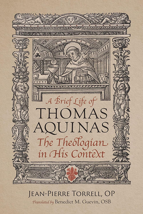 Book cover for "A Brief Life of Thomas Aquinas"