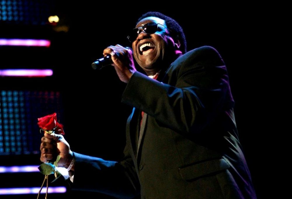 Al Green performs during the Essence Music Festival in New Orleans in this July 5, 2009, file photo. Green was 26 when "Let's Stay Together," arguably his most famous album, was released in 1972. (AP/Patrick Semansky)