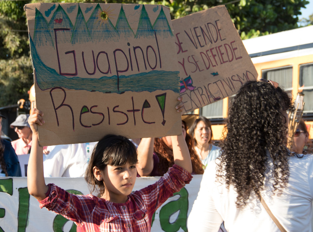 Land and water defenders in Honduras, March 2019. (Flickr/Peg Hunter/CC BY-NC 2.0)