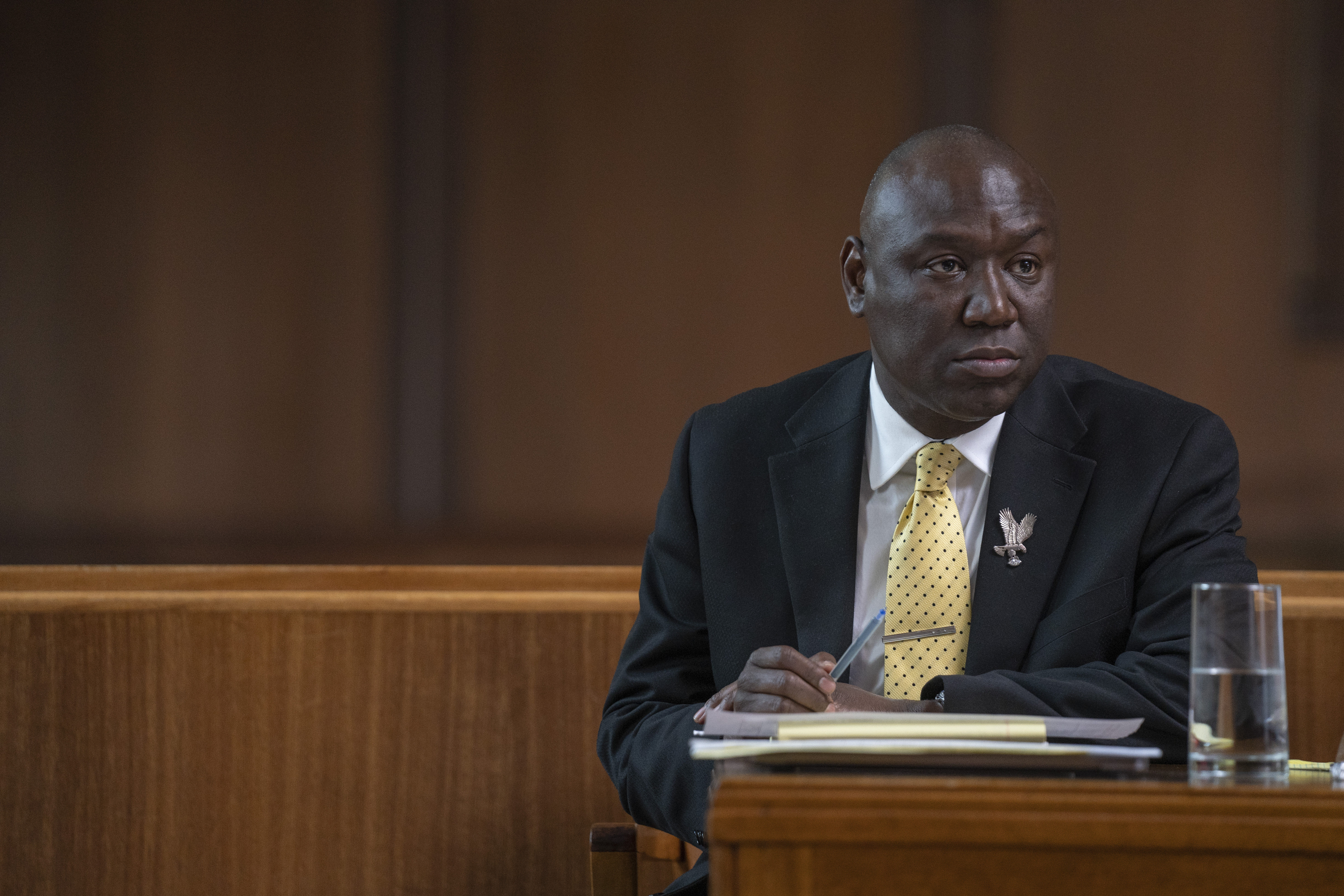 The documentary "Civil: Ben Crump" chronicles Crump's life from agreeing to represent George Floyd's family in May 2020 to the April 2021 verdict that found former Minneapolis police officer Derek Chauvin guilty of second-degree murder. 