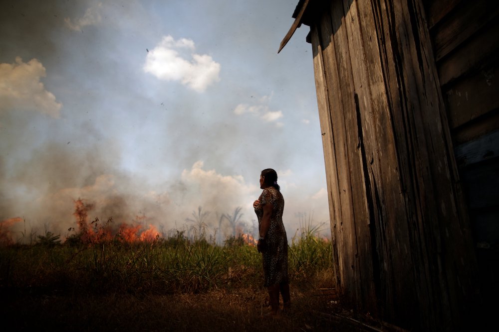 rainforest near Porto Velho, Brazil, Aug. 16, 2020. (CNS/Reuters/Ueslei Marcelino)