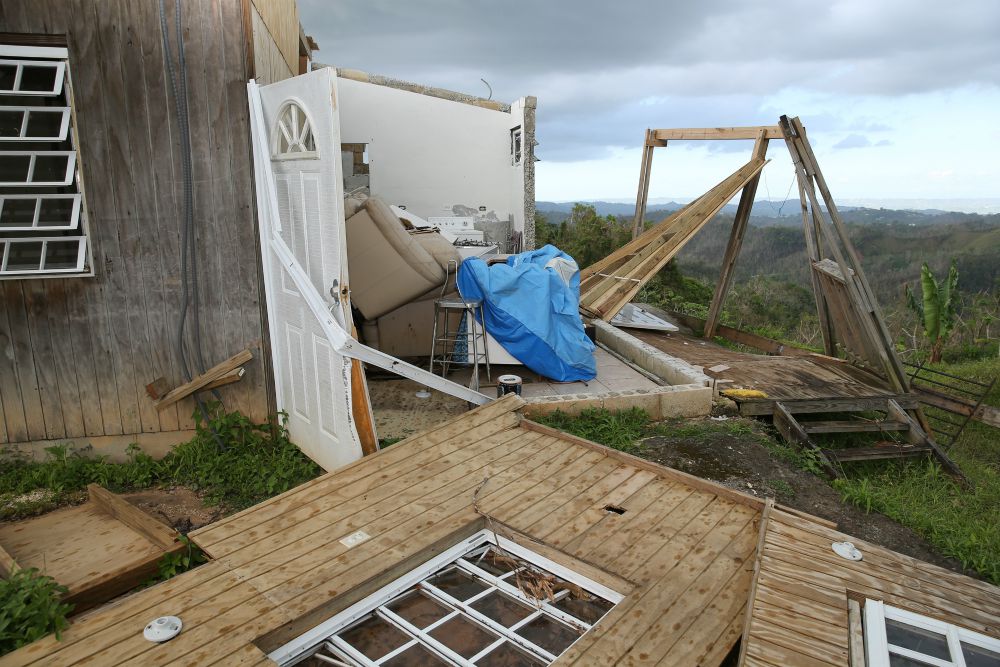 Hurricane Maria damage Oct. 24