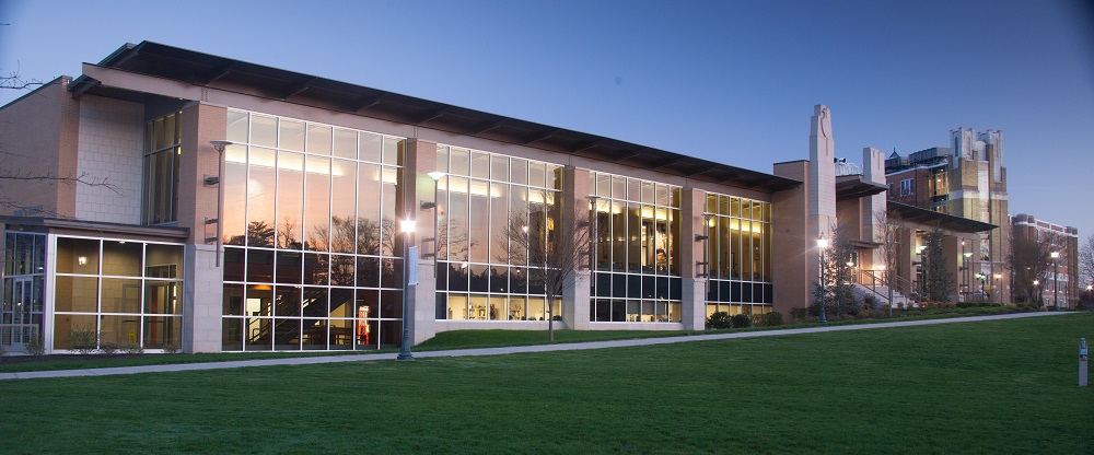 Sandy and Marlene Insalaco Hall on the campus of Misericordia University