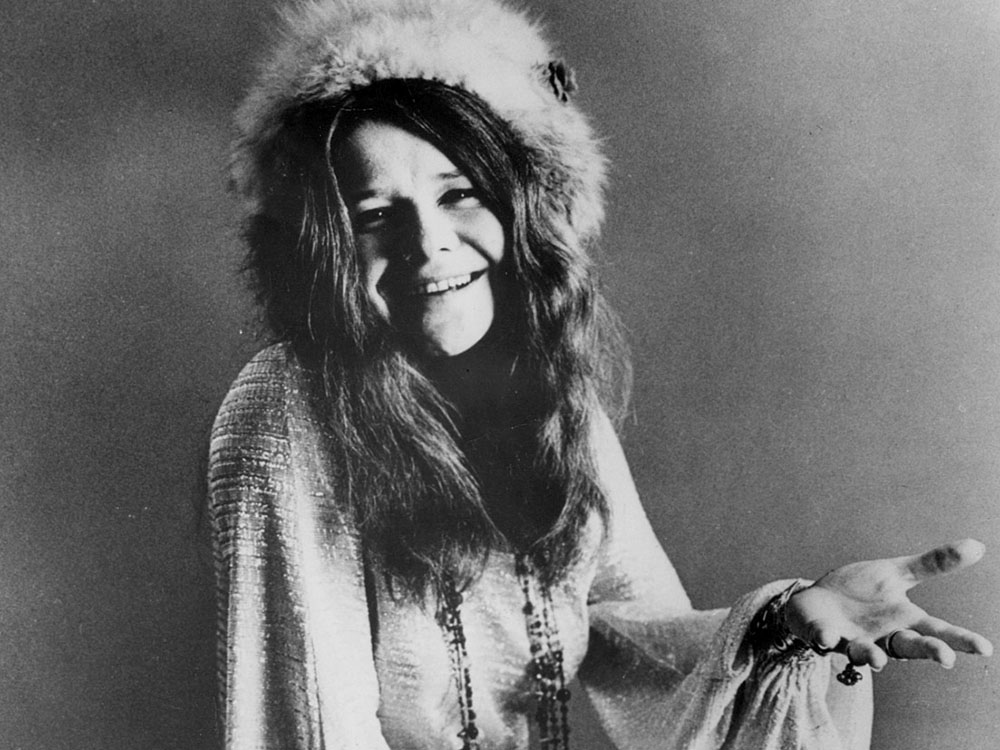 A 1970 publicity photo of Janis Joplin (Wikimedia Commons/Albert B. Grossman Management)