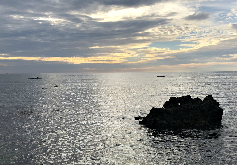 A view of the South China Sea from San Fernando in the Philippines (Courtesy of Brian Harper)