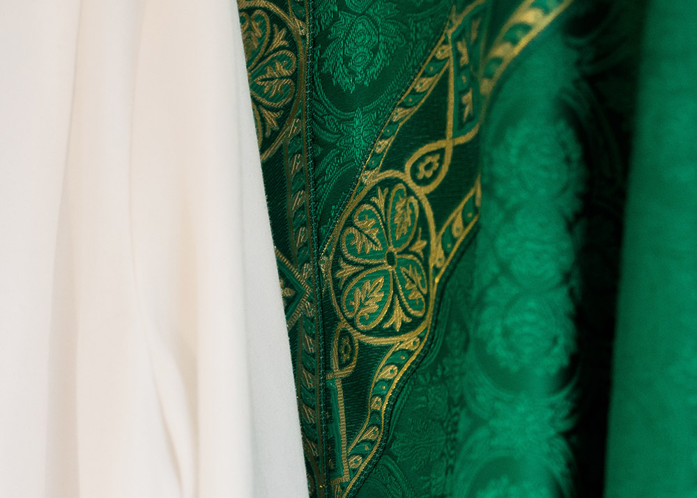 Priest's vestments (Unsplash/Grant Whitty)