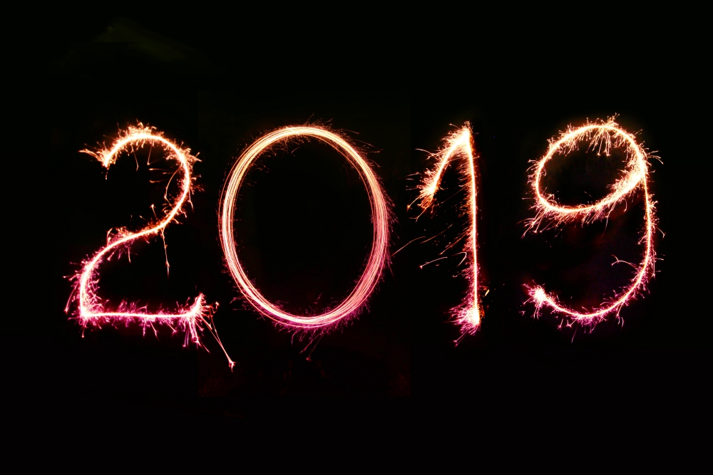 New Year's 2019 (Unsplash/Nordwood Themes)