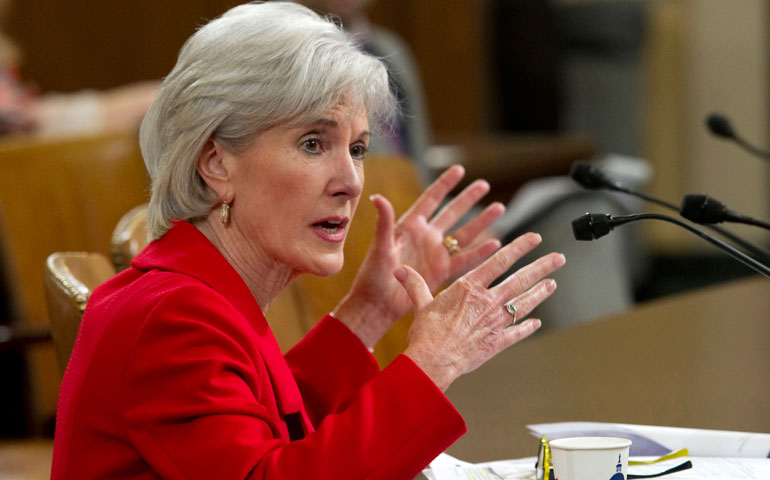 Health and Human Services Secretary Kathleen Sebelius (Newscom/CQ Roll Call/Chris Maddaloni)