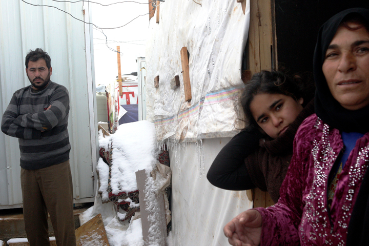 Syrian refugees. Lebanon continues to bear the brunt of absorbing massive numbers of refugees. (CNS/Lucie Parsaghian, EPA)