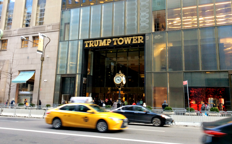 Trump Tower in New York in February (Wikimedia Commons/Epicgenius)