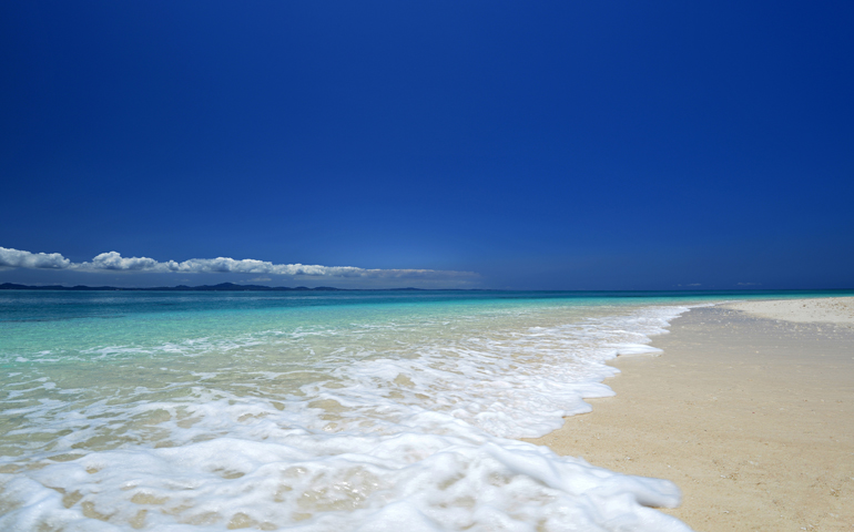 An ocean vista in Okinawa, Japan: The island is among five places identified as having long life expectancy. (Dreamstime)