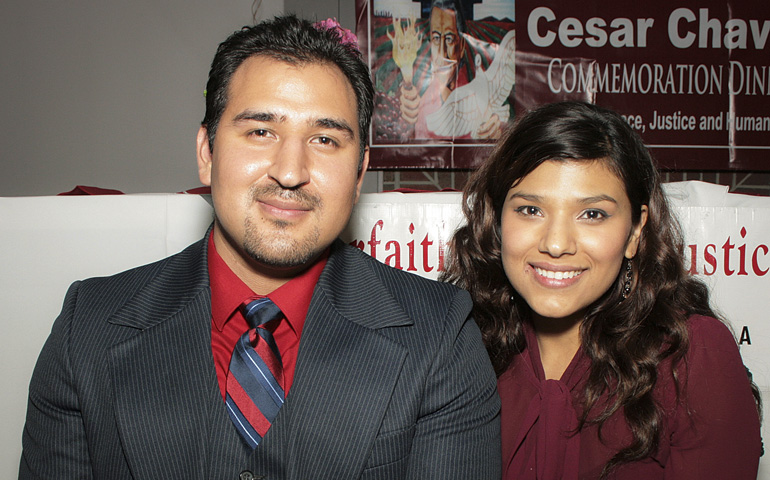 Jose and Ana Aguayo are the recipients of the 2013 Cardinal Bernardin New Leadership Award given by the Catholic Campaign for Human Development. (CNS) 