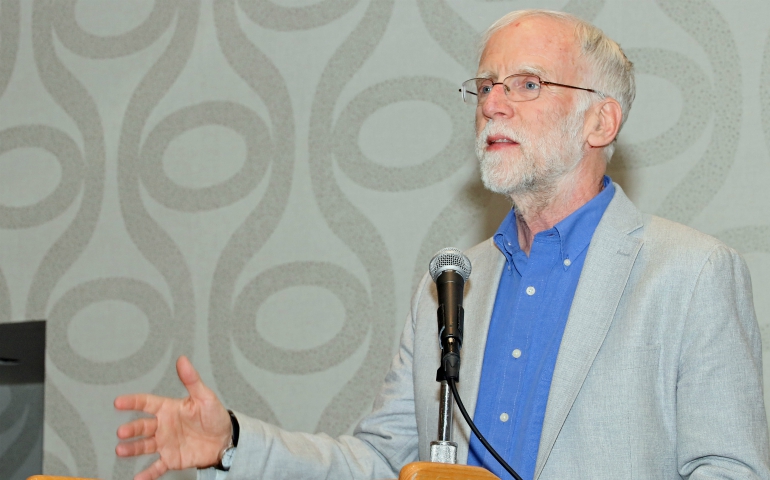 Jesuit Fr. Francis Xavier Clooney at the Catholic Theological Society of America's annual meeting in Albuquerque, New Mexico (Jan Jans)