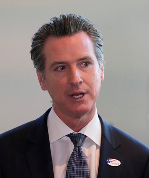 California Gov. Gavin Newsom (CNS/Reuters/Gabriela Bhaskar)