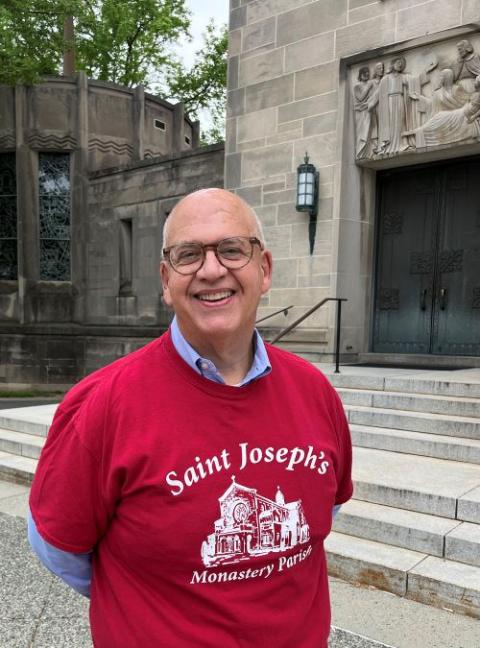 Baltimore parishioner Sam Moxley is worried about the potential closure of churches in his archdiocese and the impact it could have on the community. 