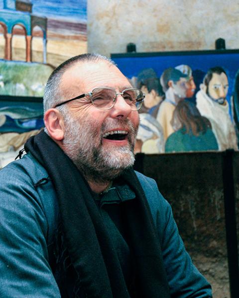 Jesuit Fr. Paolo Dall'Oglio in 2008 (CNS/John Feister)