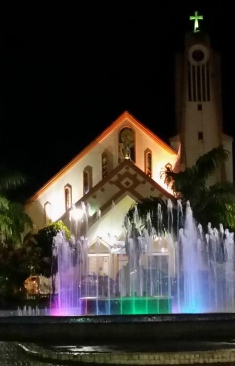 Our Lady of the Rosary Cathedral in Puyo, Ecuador (Wikimedia Commons/David C. S.)