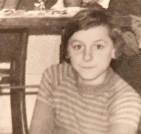 Janusz Szymik at 12 years of age (Courtesy of Janusz Szymik and Onet.pl)