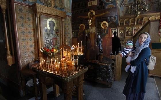 Russian Orthodox woman