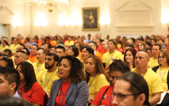 Representatives gather June 23 during the Region II encuentro held June 22-24 in Albany, New York. (CNS/AGC Media/Courtesy of Cesar Gonzalez)