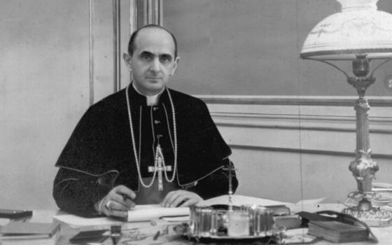 Cardinal Giovanni Battista Montini, who became Pope Paul VI (CNS/Courtesy of the Brescia Diocese)