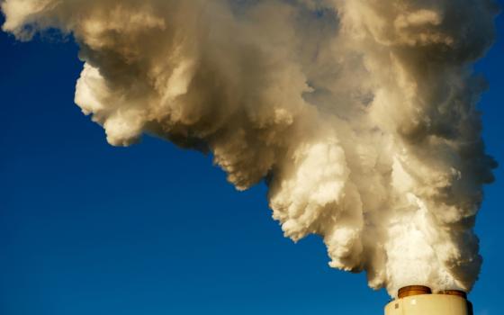 Smoke rises from Duke Energy's Marshall Steam Station, a coal-fired power plant in Sherrills Ford, North Carolina, Nov. 29, 2018. (CNS/Reuters/Chris Keane)