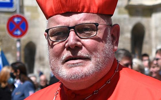 Cardinal Reinhard Marx of Munich and Freising, Germany, in July (CNS/Reuters/Andreas Gebert)