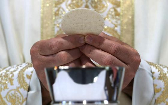 Eucharist (CNS/Bob Roller)