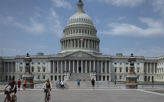 The U.S. Capitol is seen in Washington, D.C., July 24. (CNS/Tyler Orsburn)