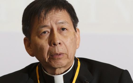 Chinese Archbishop Savio Hon Tai-Fai, the Vatican's nuncio to Greece, is pictured in Rome Nov. 11, 2011. (CNS /Paul Haring)