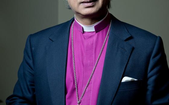 Former Anglican Bishop Michael Nazir-Ali, pictured in an undated photo, has been received into the Catholic faith and will be ordained a priest in late October. He is the fourth English Anglican bishop to join the Catholic Church in two years. (CNS photo/