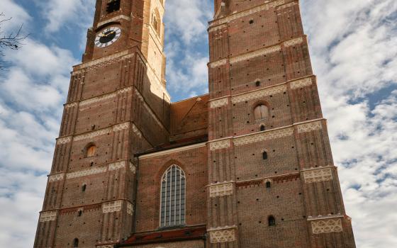 The facade of the Cathedral of Our Lady in Munich is pictured Jan. 22, 2021. (CNS photo/Dieter Mayr, KNA)