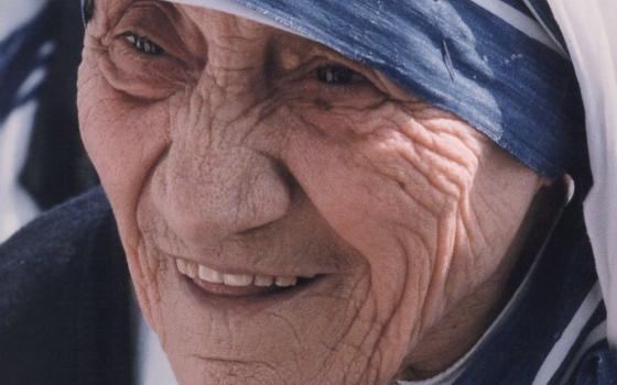 St. Teresa of Kolkata, seen here in a 1995 file photo, founded the Missionaries of Charity, who currently serve in about 30 U.S. dioceses. (CNS file photo/Joanne Keane) 