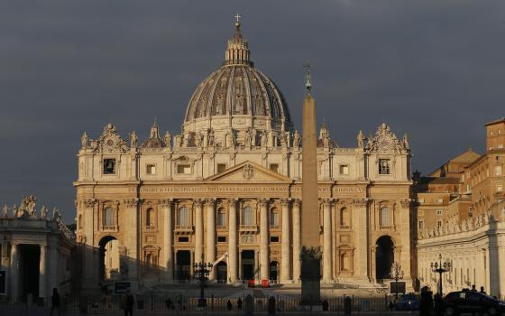 St. Peter's Basilica is pictured at the Vatican Jan. 26, 2022. (CNS photo/Paul Haring)