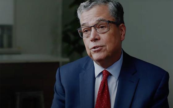 Peter Kilpatrick, the new president of the Catholic University of America in Washington, is seen in this March 29 introduction video released by the university. (CNS screengrab/YouTube, Catholic University of America)