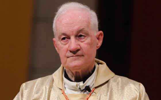 Cardinal Marc Ouellet, prefect of Vatican's Dicastery of Bishops, concelebrates Mass at the National Shrine of Sainte-Anne-de-Beaupré in Quebec in this July 26, 2018, file photo. (CNS/Presence/Philippe Vaillancourt)