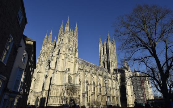 England's Canterbury Cathedral is seen in a file photo. (OSV News/Reuters/Toby Melville)