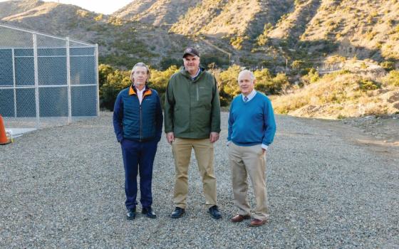 Lawrence Youngblood, Mark Kretschmer and biologist Thomas Kaiser,